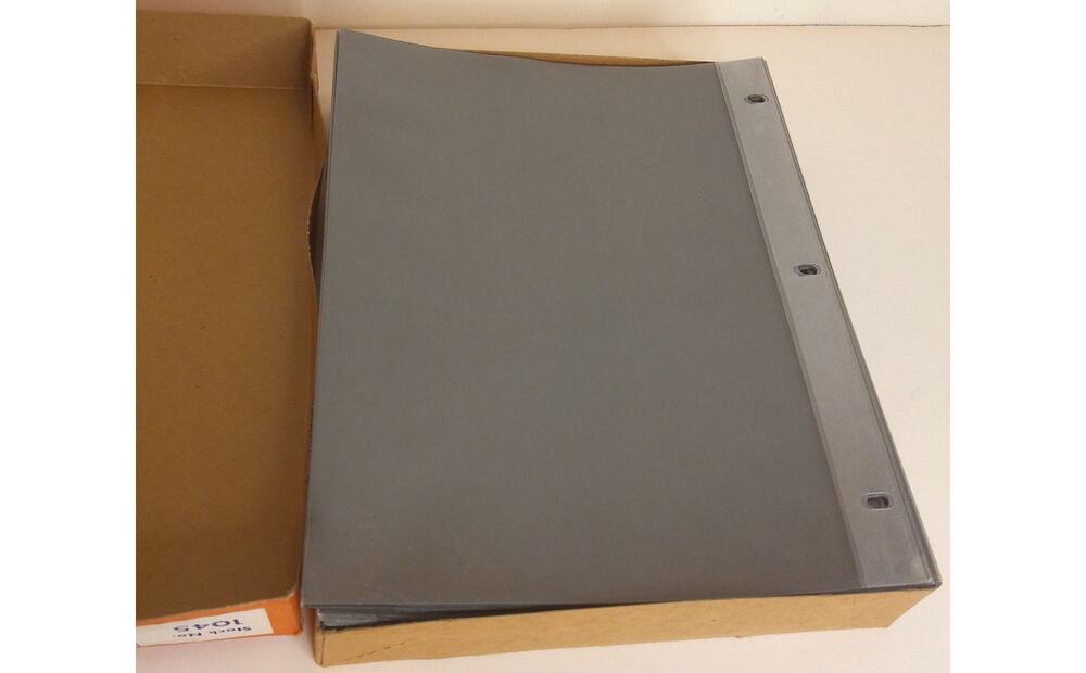 Hub Rite 50 Premium Sheet Protectors .005 Gauge Punched Edge 8.5 x 11 New